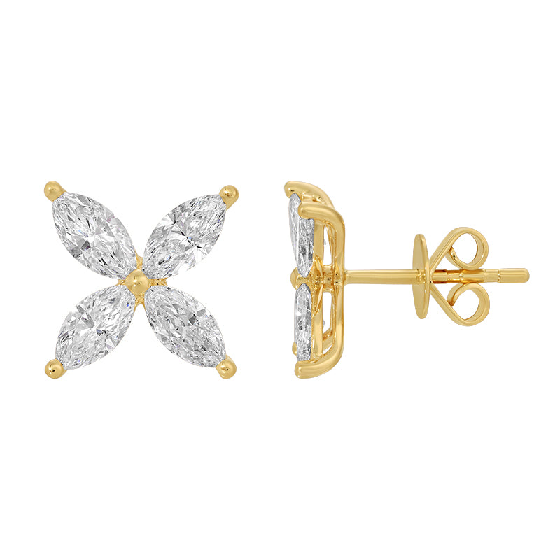 1.02 CT Lab Diamond Bangle in 14K Yellow Gold