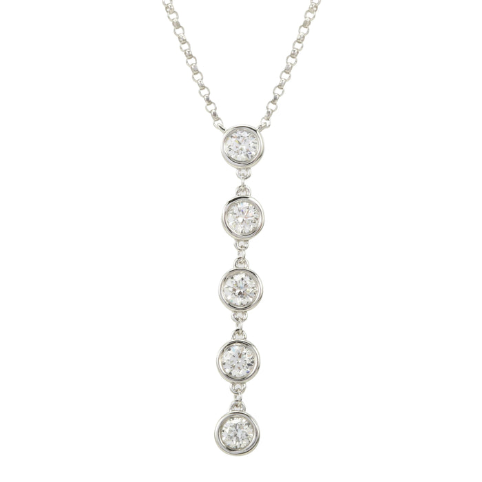 Vertical Bezel Pendant