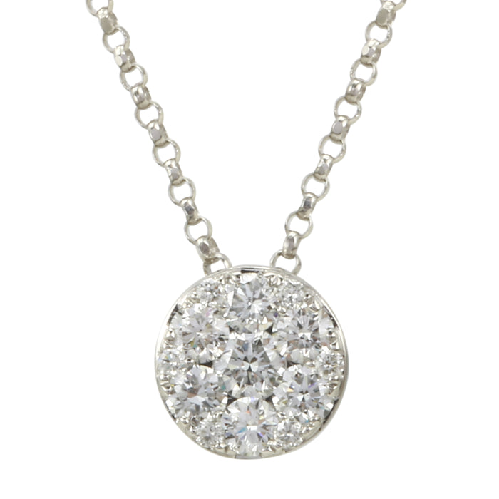 Diamond Cluster Pendant