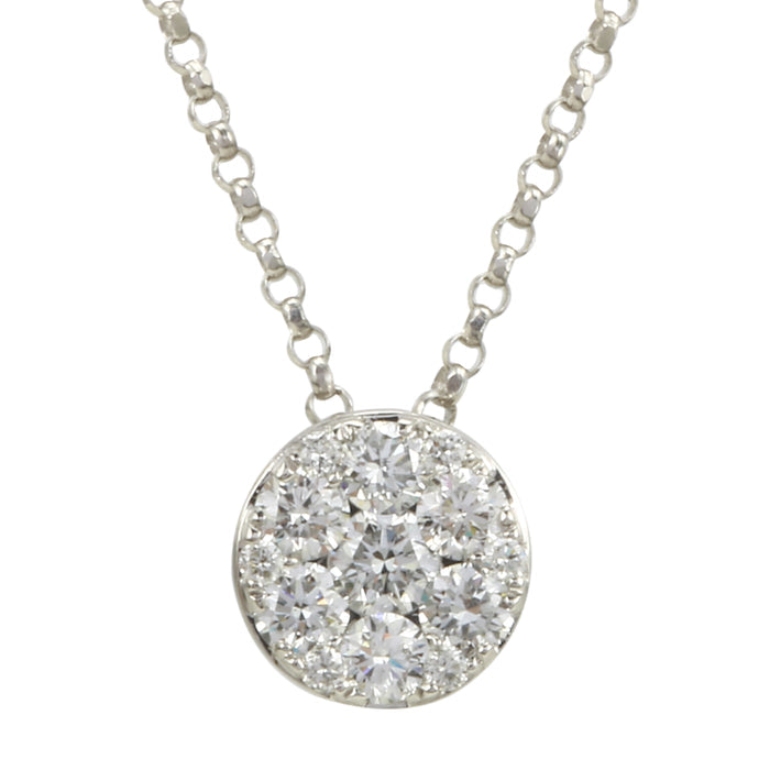 Diamond Cluster Pendant