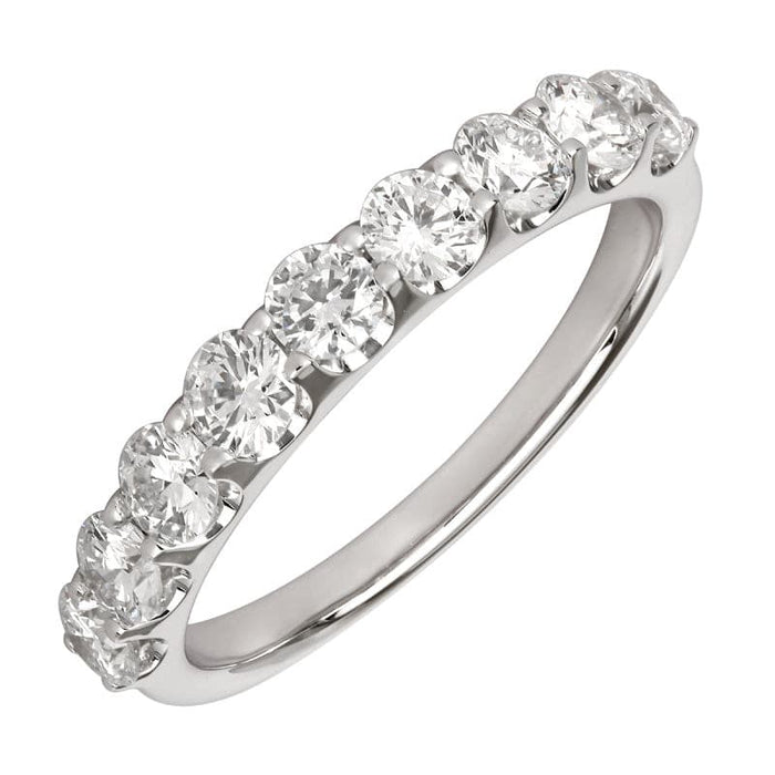 Cluster Stacked Diamond Ring