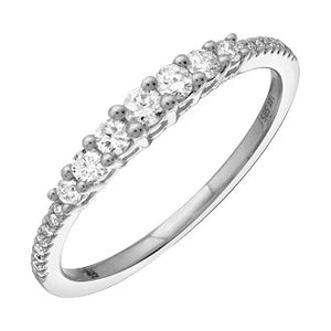 Diamond Arch Band Ring