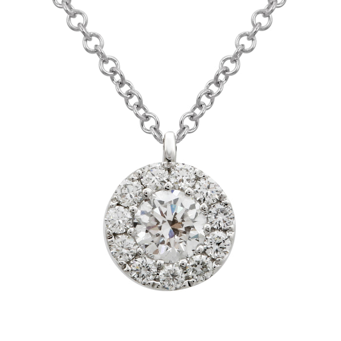 Diamond Cluster Necklace