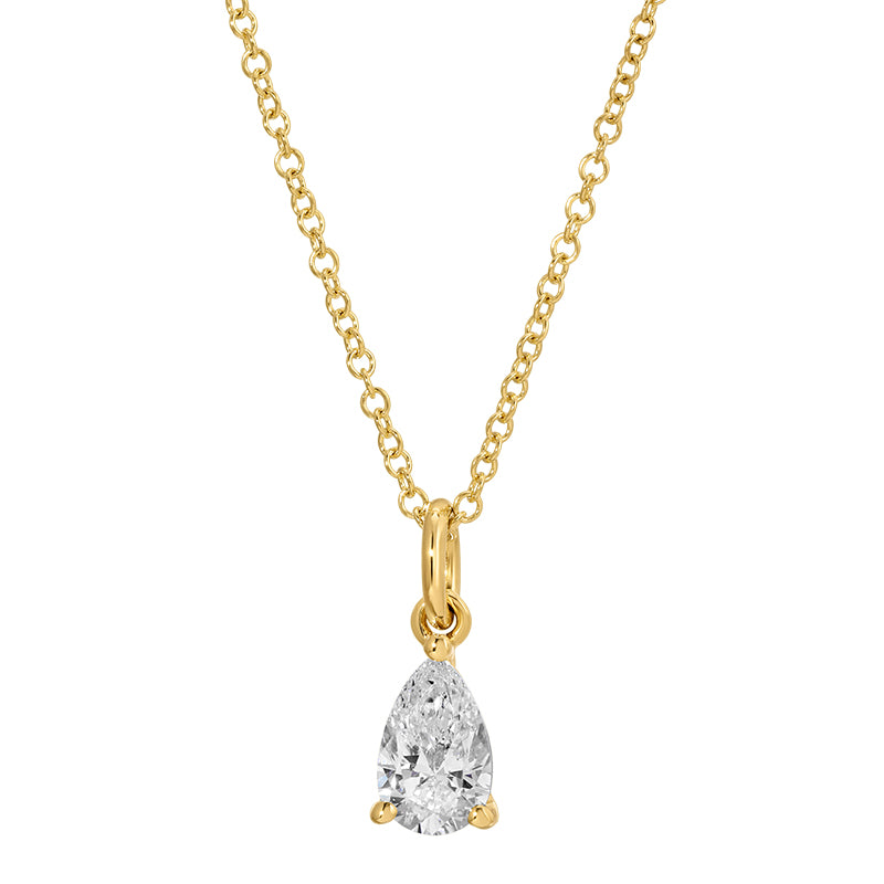 1.02 CT Lab Diamond Bangle in 14K Yellow Gold