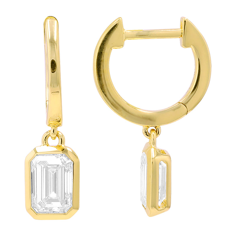 1.02 CT Lab Diamond Bangle in 14K Yellow Gold