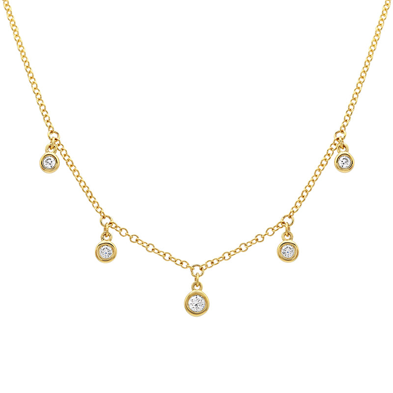 1.02 CT Lab Diamond Bangle in 14K Yellow Gold