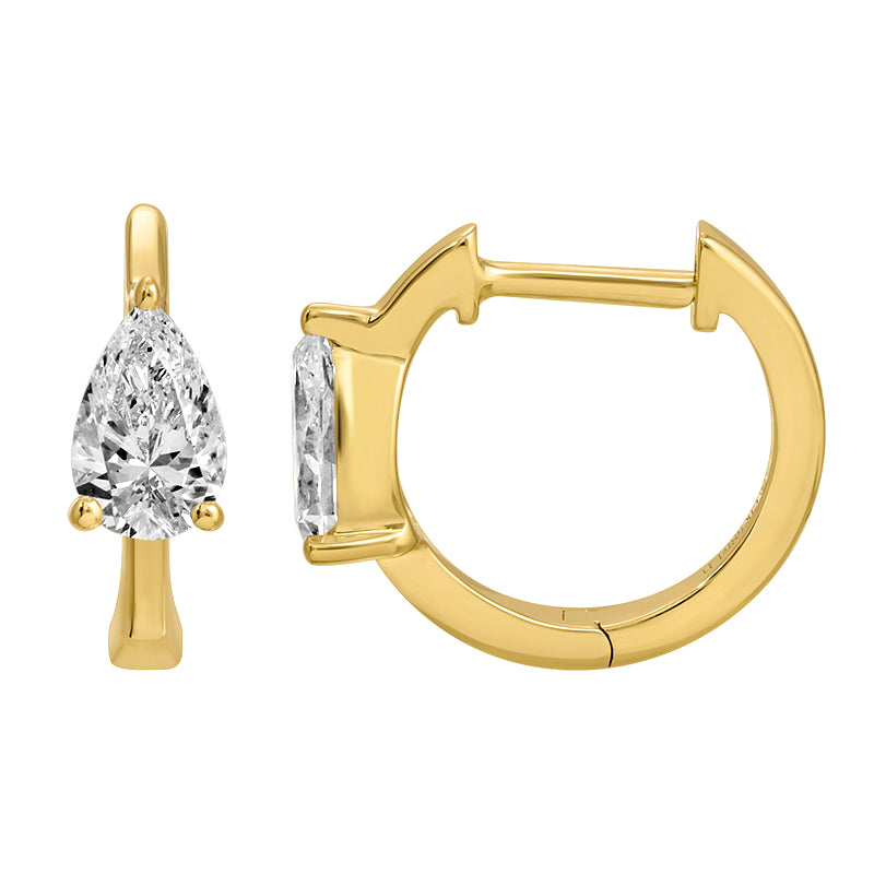 1.02 CT Lab Diamond Bangle in 14K Yellow Gold