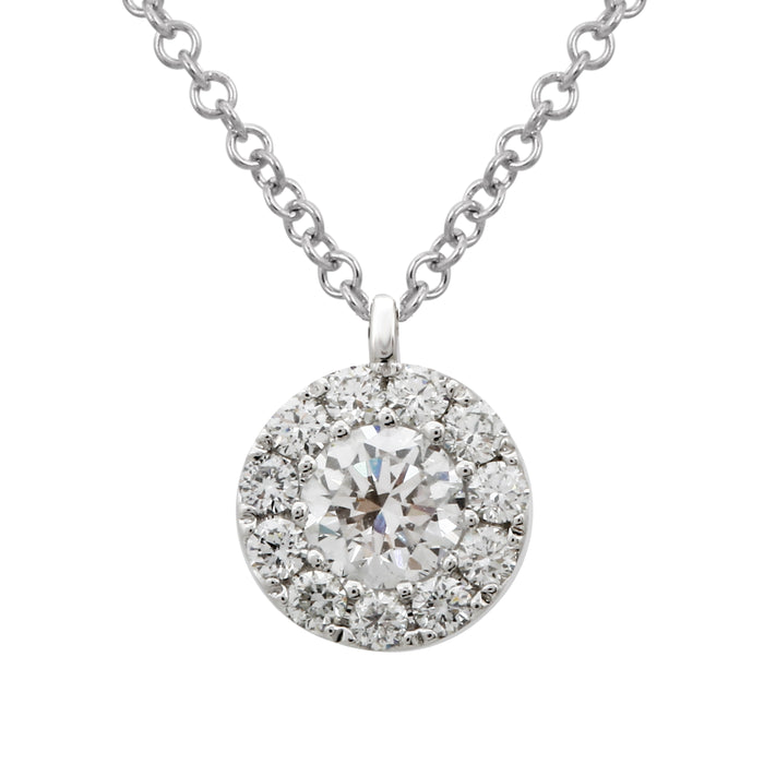 Diamond Cluster Necklace